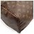 Borsa Boston Louis Vuitton Monogram Keepall 50 Marrone - vista 4