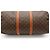 Borsa Boston Louis Vuitton Monogram Keepall 50 Marrone - vista 9