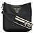 Mini borsa a tracolla Prada Vitello Daino Nero - vista 2