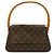 Borsa a tracolla Louis Vuitton Monogram Mini Looping Marrone - vista 2