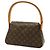 Borsa a tracolla Louis Vuitton Monogram Mini Looping Marrone - vista 3