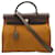 HERMES Hermès Herbag Zip PM Borsa Marrone chiaro Marrone scuro  - vista 1