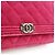 Borsa a tracolla con catena Chanel Boy Chanel Matelassé Rosa - vista 5
