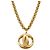CHANEL Coco Mark CC Gliederkette mit Durchbruch-Design Golden