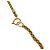 CHANEL Coco Mark CC Gliederkette mit Durchbruch-Design Golden - Ansicht 6