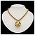 CHANEL Coco Mark CC Gliederkette mit Durchbruch-Design Golden - Ansicht 7