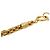 CHANEL Coco Mark CC Gliederkette mit Durchbruch-Design Golden - Ansicht 8