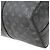Louis Vuitton Monogram Eclipse Keepall Bandoulière 45 Borsa Boston Marrone Nero Bianco Monogramma - vista 4