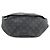 Marsupio Louis Vuitton Monogram Eclipse Discovery PM Marrone Nero Monogramma