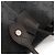 Borsa Tote Louis Vuitton Monogram Mahina Hina MM Nero - vista 7