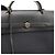 Hermès Borsa Hermes Herbag MM in Toile Officier e pelle nera Nero - vista 7
