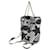 Zaino CHANEL Coco Beach Nero Bianco - vista 3