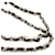 Zaino CHANEL Coco Beach Nero Bianco - vista 5