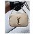 YVES SAINT LAURENT Borsa Camera Monogram Small in Pelle Grena Beige - vista 5