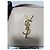 YVES SAINT LAURENT Borsa Camera Monogram Small in Pelle Grena Beige - vista 6