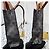 Céline CELINE Triomphe Canvas Calfskin Mini Vertical Tote Brown/Black Marrone Monogramma - vista 9