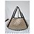 Borsa a tracolla GUCCI Crystal Monogram Medium Marrone Scuro/Beige - vista 3