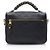 Borsa a tracolla Louis Vuitton Monogram Empreinte Braided Pochette Metis Nero - vista 3
