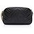 Borsa a tracolla piccola Gucci Matelasse Leather GG Marmont Nero - vista 3