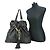 Gucci Leder Tote Bag Sienna Schwarz - Ansicht 2