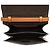 Fendi Borsa a tracolla piccola in pelle di vitello e cristalli Fab Marrone - vista 7