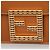 Fendi Borsa a tracolla piccola in pelle di vitello e cristalli Fab Marrone - vista 9