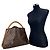 Louis Vuitton Stoff Tragetasche Artsy Braun - Ansicht 2