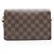 Cartera Vavin con cadena Louis Vuitton Damier Ebene Negro - vista 3
