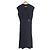 Autre Marque ANAYI Strickkleid mit Wickeloptik Blau Marineblau