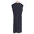 Autre Marque ANAYI Strickkleid mit Wickeloptik Blau Marineblau - Ansicht 2