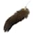 Fendi Sable Fur Charm Brown  - view 1