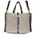 Autre Marque Borsa Tote a Spalla 2way in Suede IACUCCI NOVO Marrone Bronzo