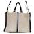 Autre Marque Borsa Tote a Spalla 2way in Suede IACUCCI NOVO Marrone Bronzo - vista 2