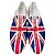 Jimmy Choo Union Jack Opera Schuhe Blau - Ansicht 3
