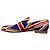 Jimmy Choo Union Jack Opera Schuhe Blau - Ansicht 5