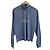 Autre Marque Pull à manches longues Whim Gazette GEMINI avec demi-zip Bleu