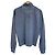 Autre Marque Pull à manches longues Whim Gazette GEMINI avec demi-zip Bleu - vue 2