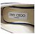 Escarpins en daim et émail Jimmy Choo Bleu Beige - vue 9