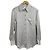Camicia in seta a maniche lunghe Burberry Marrone