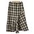 Autre Marque Falda larga de cuadros Domino Tan Mark Kenly Beige
