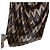 Autre Marque Vestido Power Net con Estampado Chevron VIVIENNE TAM Castaño - vista 4