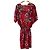 Autre Marque Vestido Power Net VIVIENNE TAM Roja