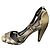 Céline Celine Stingray Leder Mule Braun - Ansicht 3