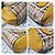 Borsa Burberry Haymarket Panel Blaze Beige/Giallo - vista 14