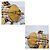 Borsa Burberry Haymarket Panel Blaze Beige/Giallo - vista 9