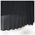 Falda larga plisada Moncler GONNA Negro - vista 5