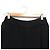 Falda larga plisada Moncler GONNA Negro - vista 6