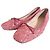 Autre Marque Ballerine Le Talon Glitter Rosa