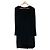 Autre Marque ato V-Ausschnitt Kleid Schwarz