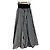 Autre Marque Gonna lunga con mix vichy And Couture Nero
